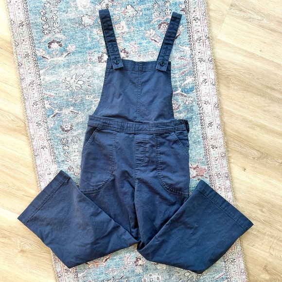 Patagonia Pants - Patagonia Stand Up Cropped Overalls in Smolder Blue | Size 2